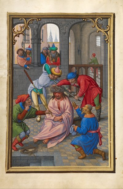 The Crowning with Thorns by Simon Bening